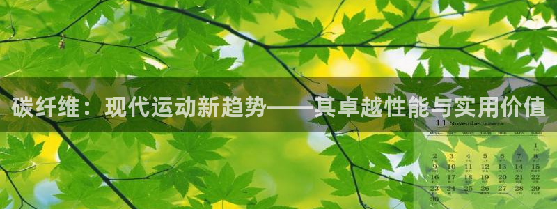 尊龙官网下载招商：碳纤维：现代运动新趋势——其卓越性
