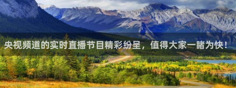 绿茵体育app下载：央视频道的实时直播节目精彩纷呈，值得大家一睹为快！